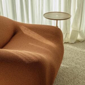 4B Betis Furniture Store - Organic-Curved-Sofa-in-Terracotta